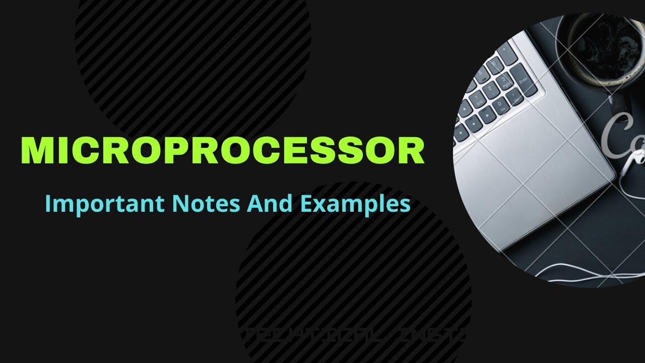 microprocessor || important notes and examples - YouTube