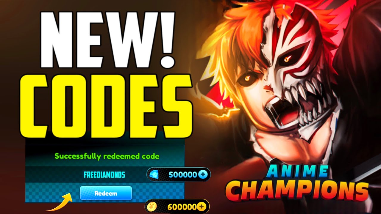 NEW* ALL WORKING CODES FOR ANIME CHAMPIONS SIMULATOR! ROBLOX ANIME  CHAMPIONS SIMULATOR CODES 