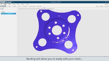 Quick and Easy Workflows from 3D Scanning to Reverse Engineering with CAM2 2021