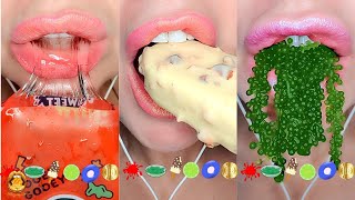 ASMR Eating Emoji Food Challenge TikTok Mashup 2022  Mukbang 