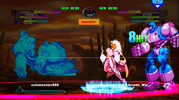 MVC2 | solomonster555 vs Arcade_Wiz | PS3 PSN | 11.01.2020