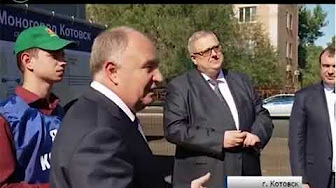 Телекомпания «Новый век», рабочий визит генерального директора Фонда ЖКХ Константина Цицина в Тамбовскую область