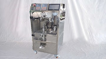 Tea packing machine with electric scale weigher vacuum packer fill seal set máquina de embalaje té