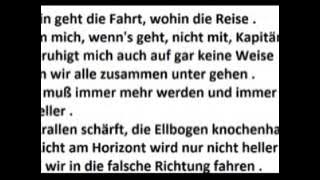 STS   Wohin die Reise