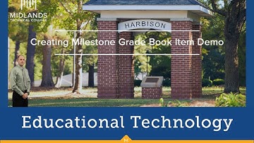 D2L Brightspace v10.7 Daylight Creating Milestone Grade Book Items Demo