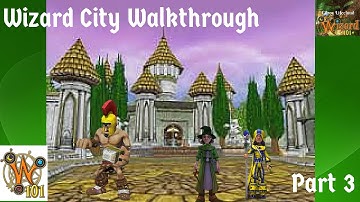 Wizard 101: Wizard City Walkthrough Part 3- "General Akilles and the Mysterious "