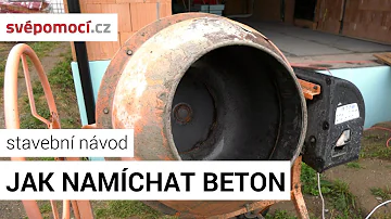 Co jsou složky betonu?