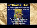 Kshana hall  it shouldnt be revolutionary art exhibit public reception masur museum