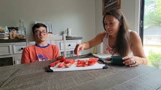 Tomato Taste Test | All Tomatoes We Grew(almost) | BW Red, Cher. Purple, J. Star, Mortgage Lift. by Onnie's Prairie Garden 200 views 1 year ago 10 minutes, 46 seconds