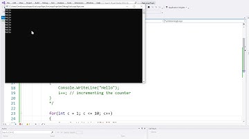 تعلم لغة سي شارب - for loop
