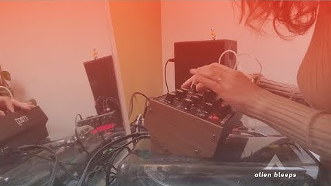 Moog DFAM only -  ambient jam – No talking, just bleeps