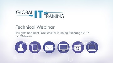 Insights and Best Practices for Running Exchange 2013 on VMware