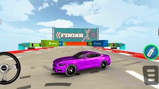 Muscle Car Stunts 2025 II Mega Stunts Ramp Simulator II Android Game II Episode 1 II 😮😱✅✅✅