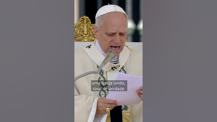 O grande desejo do Papa Leão XIV: uma Igreja unida! #leão14 #shorts