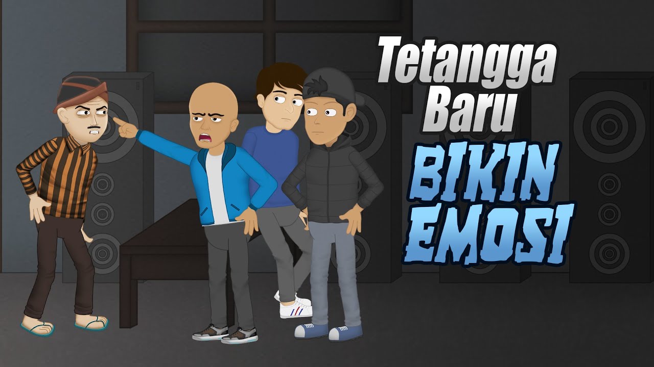 Tetangga Baru Bikin Emosi Satu Komplek Animasi Kartun Lucu