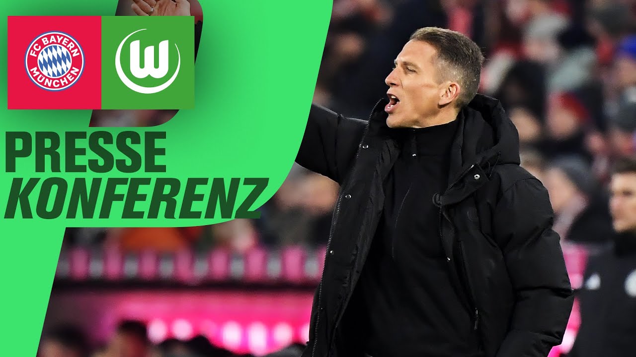 PK nach Bayern | Pressekonferenz | FC Bayern München - VfL Wolfsburg