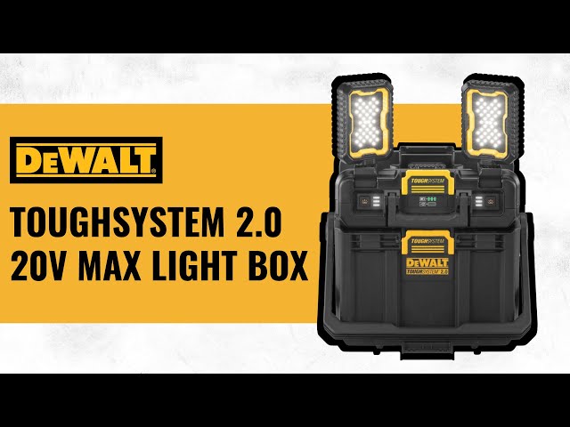 DeWalt ToughSystem 2.0 Adjustable Work Light Review - Pro Tool Reviews