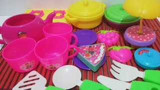 6 Minutes Satisfying with Unboxing Hello Kitty Kitchen Set | Miniature ASMR Amazing DIY Kitchen Set