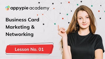 Business Card Marketing & Networking Course introduction: Lesson 01