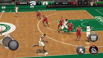 How to Alley oop- NBA Live Mobile