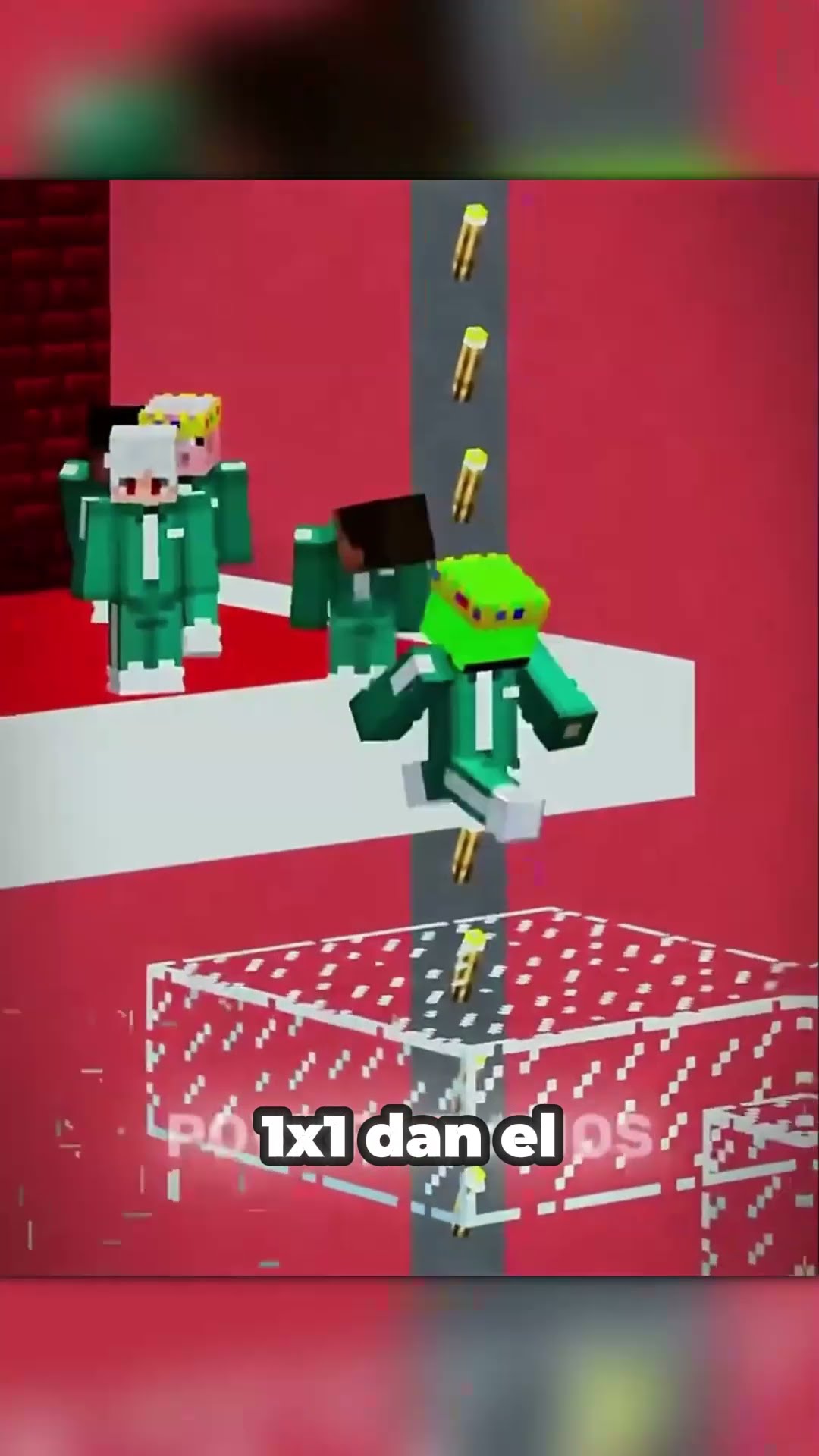 Minecraft en el juego del CALAMAR?