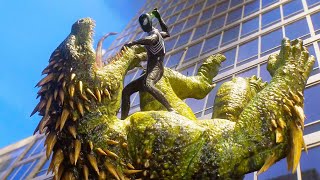 SpiderMan 2  Lizard Chase Scene, Transformation & Boss Fight (4K)