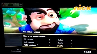 How to Change the language of regional channels in Airtel Dish TV | Language Change Airtel Digital T screenshot 1