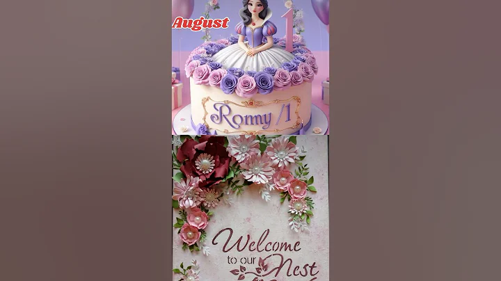 Cakes 🎂 And Cards according to birthday month | Birthday 🎂 | Cakes 🎂 #shorts @Renu Joshi