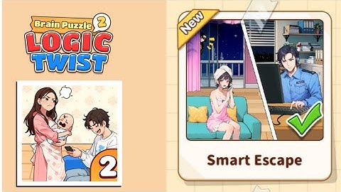 Brain Puzzle 2: Logic Twist Level 68 | smart escape Gameplay