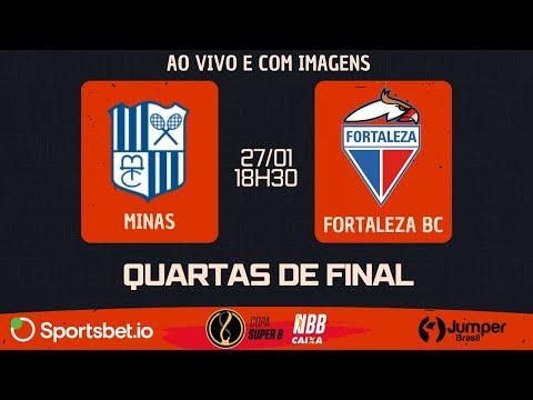 Copa Super 8: MINAS x FORTALEZA | Ao vivo e com imagens | 27/01/2024