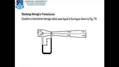 Design of Hydraulic Structures Lecture 27 Discharge through Flumes