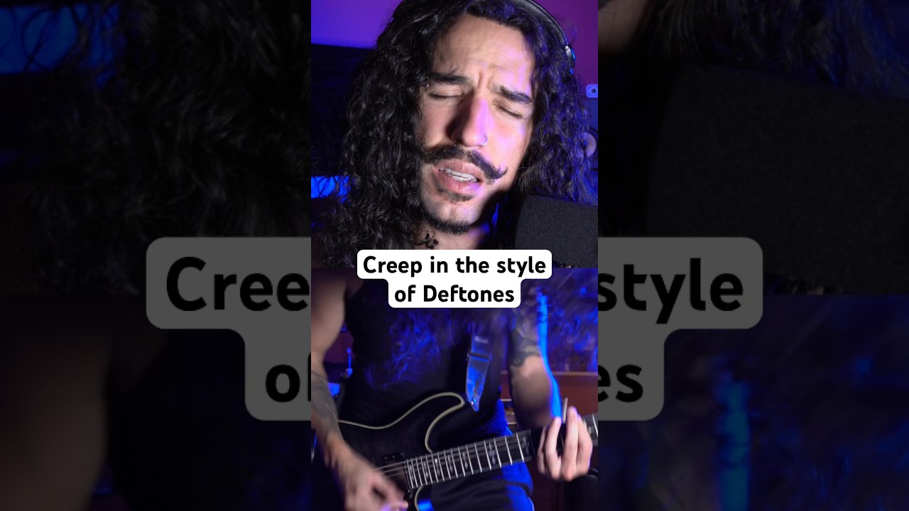 Creep in the style of Deftones (give me more suggestions) #creep #radiohead #deftones #shorts