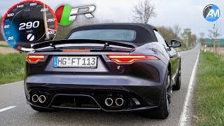 2022 F-Type R Cabrio (575hp) | 0-290 km/h acceleration🏁 | by Automann in 4K