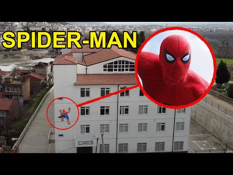 ÖRÜMCEK ADAM BİNALARA TIRMANIRKEN DRONE KAMERALARINA YAKALANDI !! (Gerçek Hayatta Spiderman)