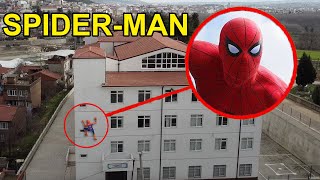 ÖRÜMCEK ADAM BİNALARA TIRMANIRKEN DRONE KAMERALARINA YAKALANDI !! (Gerçek Hayatta Spiderman)