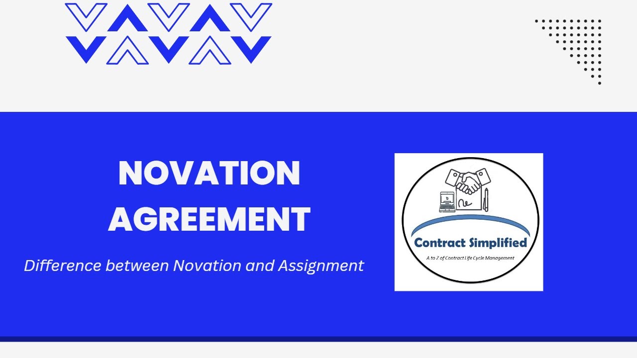 novation agreement vs assignment agreement