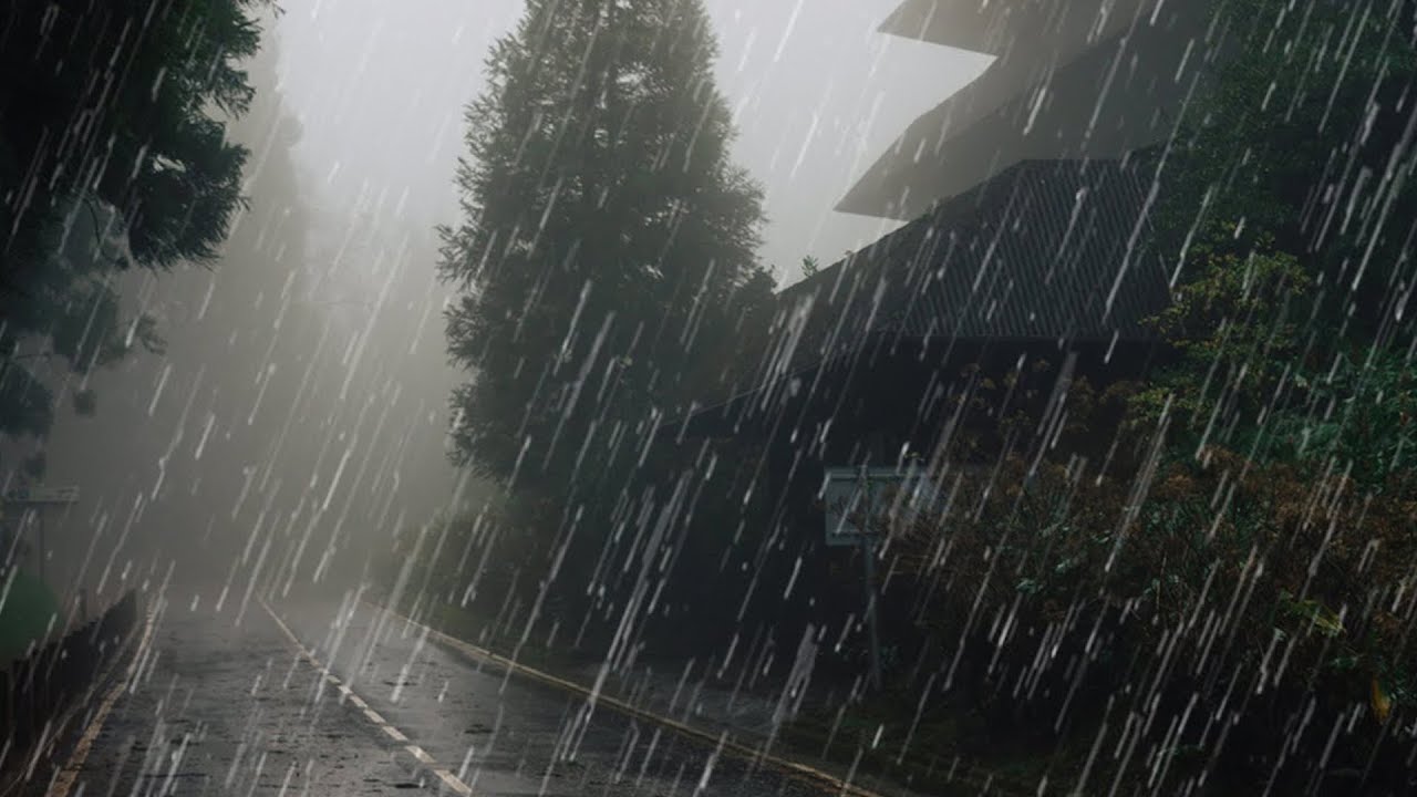 Rain Sounds For Sleeping - 99% Instantly Fall Asleep With Rain And Thunder Sound At Night, Study