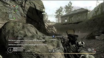 Cod4 TDM Overgrown Gameplay