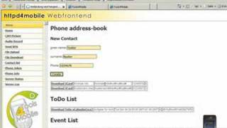 httpd4mobile - WebServer for Mobile Phones