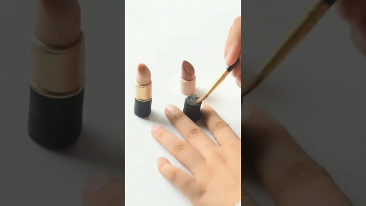 DIY Fondant Lipsticks: Hyper Realistic Details for a Makeup Cake! 