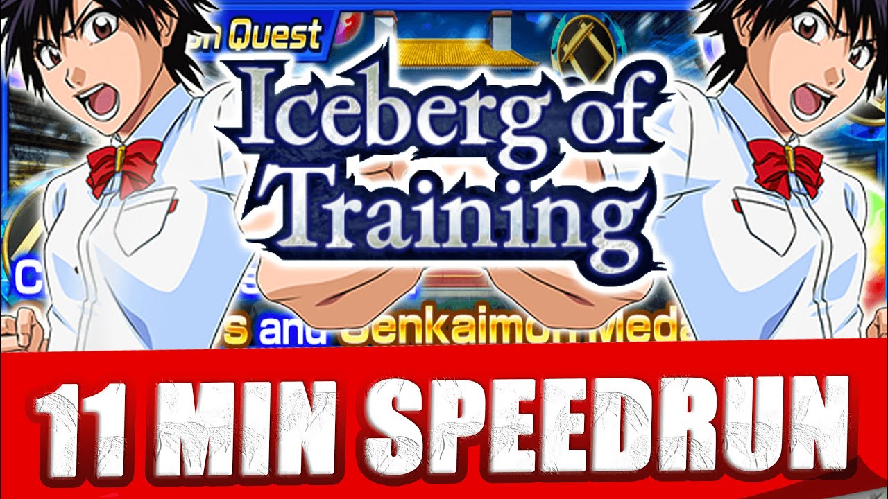 11 MIN SPEEDRUN - ICEBERG OF TRAINING - SENKAIMON - Bleach Brave