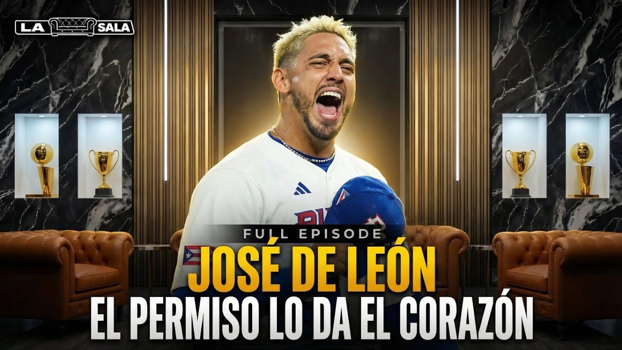 La Sala Ep 2 | José De Leon - Sus sueños, sus tropiezos, su perseverancia y momentos de GLORIA. 