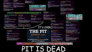 PIT IS DONE (FINAL Hypixel Pit Moments #5)