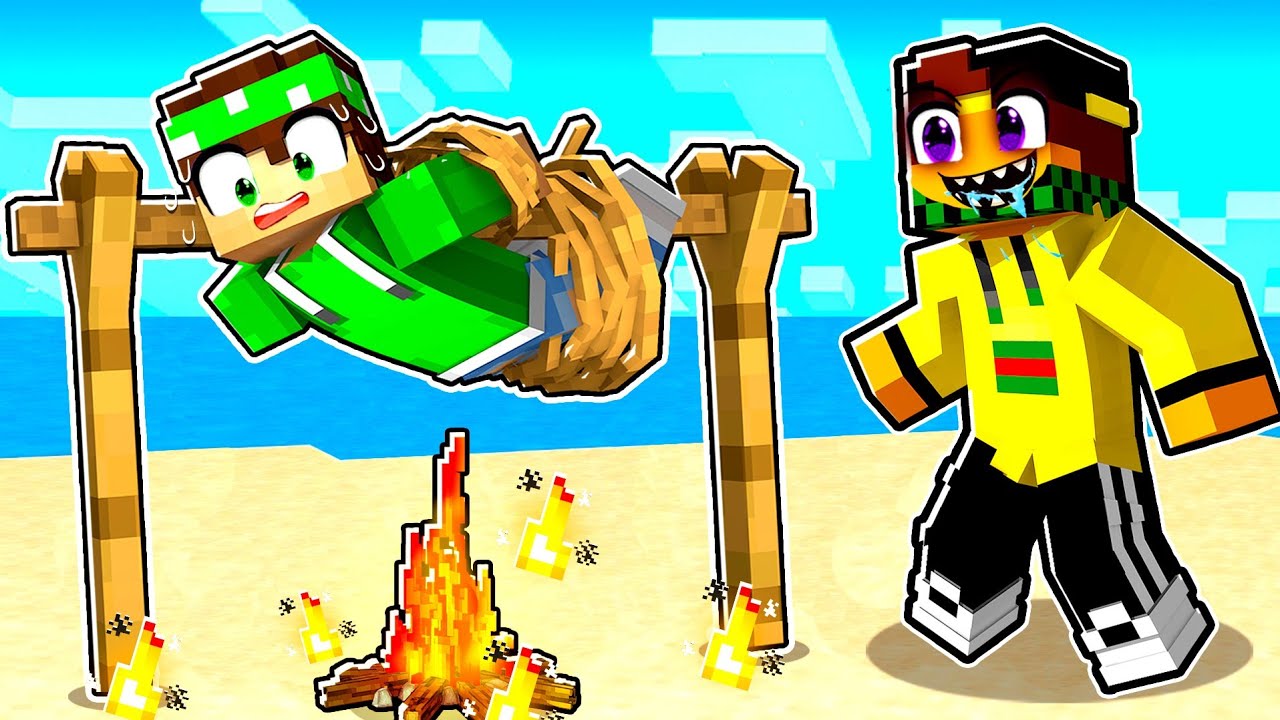 MARCY VUOLE MANGIARMI su MINECRAFT! - FUGA DALL'ISOLA #2
