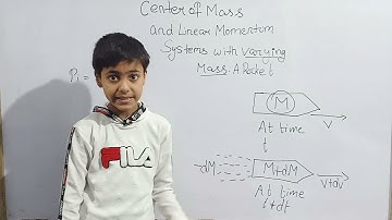 Systems With Varying Mass|Center Of Mass And Linear Momentum|JEE|NEET|Class 11|@skwonderkids5047.