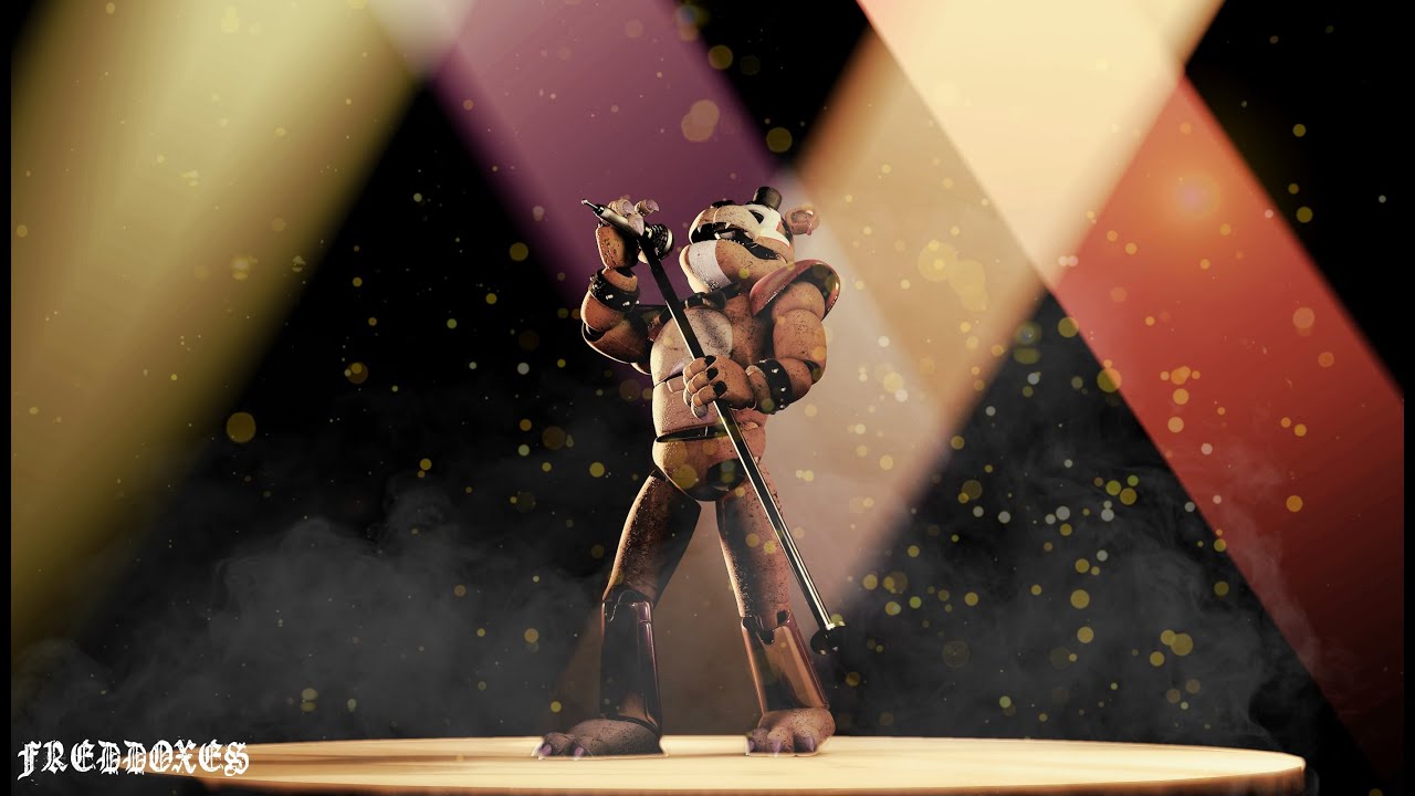 [C4D/FNAF] Glamrock Freddy - YouTube
