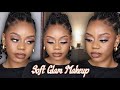 DETAILED NUDE SOFT GLAM LOOK | BLACK &amp; WOC FRIENDLY | BEGINNER FRIENDLY