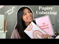 STATIONERY HAUL │unboxing Papier wellness journal + daily planner