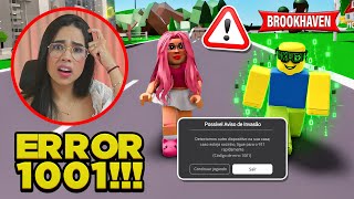 O QUE É O ERRO 1001 DO ROBLOX *entenda