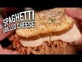 Spaghetti Grilled Cheese